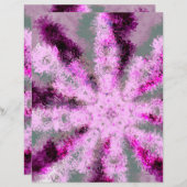 熱帯スノーフレークコラージシート#1 (正面/裏面)