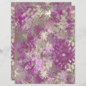 熱帯スノーフレーク・コラージュ・コレクション・ページ#8 (正面/裏面)