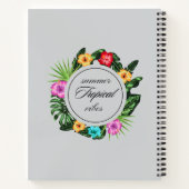 熱帯スパイラルノート ノートブック (裏面)