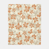 熱帯スパ座標 – アナイナホウリリー フリースブランケット (正面)