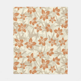 熱帯スパ座標 – アナイナホウリリー フリースブランケット