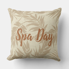 熱帯スパ座標 – アレカパームスリバーシブル クッション