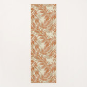 熱帯スパ座標 – パーム葉と部族 ヨガマット (正面)