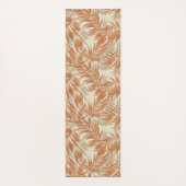 熱帯スパ座標 – パーム葉と部族 ヨガマット (裏面)