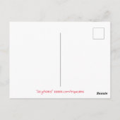 熱帯セーシェル諸島 ポストカード (裏面)