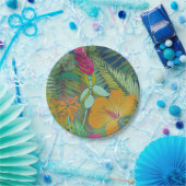 熱帯タペストリーII ペーパープレート (パーティー)