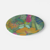 熱帯タペストリーII ペーパープレート (アングル)