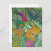 熱帯タペストリーII ポストカード (正面/裏面)
