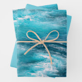 熱帯ターコイズカリブの海クルーズ写真 ラッピングペーパーシート (インサイチュ)