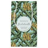 熱帯ターコイズバ離れナバチェロレッテ スモールペーパーバッグ (正面)