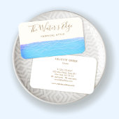 熱帯ターコイズ海波 名刺