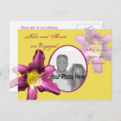 熱帯ダユリ インビテーションポストカード (正面/裏面)