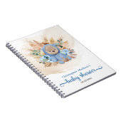 熱帯テディベアのススキのユーカリベビー ノートブック (右側)