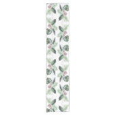 熱帯テーブルランナー夏の素朴なイベント、 ショートテーブルランナー (正面)