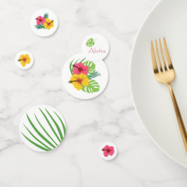 熱帯テーブル紙吹雪 コンフェッティ