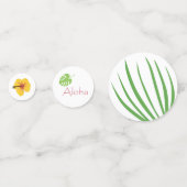 熱帯テーブル紙吹雪 コンフェッティ (裏面)