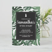 熱帯テーマブライダルバチェロレッテ誕生会 招待状 (スタンド正面)