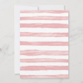 熱帯テーマブライダルバチェロレッテ誕生会 招待状 (裏面)