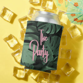 熱帯テーマブライダルバチェロレッテ 缶クーラー