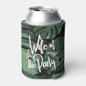 熱帯テーマブライダルバチェロレッテ 缶クーラー (缶正面)