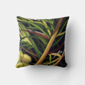 熱帯デザインの枕 クッション (裏面)