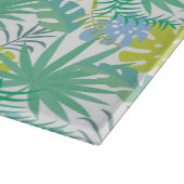 熱帯デザインモノグラム切断板 カッティングボード (角)