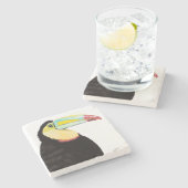 熱帯トゥーカンバード ストーンコースター (横)