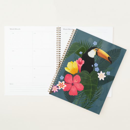 熱帯トゥーカン プランナー手帳 (ディスプレー)