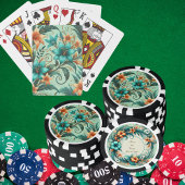 熱帯トランプのポーカーチップ ポーカーチップ
