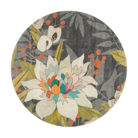 熱帯トワイライトの花 カッティングボード (正面)