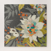 熱帯トワイライトの花 ジグソーパズル (縦)