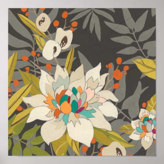 熱帯トワイライトの花 ポスター (正面)