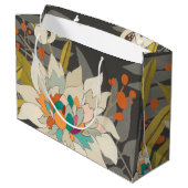 熱帯トワイライトの花 ラージペーパーバッグ (裏面アングル)