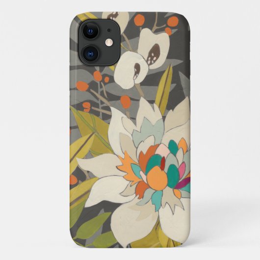 熱帯トワイライトの花 Case-Mate iPhoneケース (裏面)
