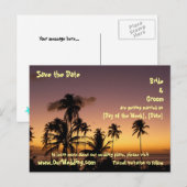 熱帯トワイライト 案内ポストカード (正面/裏面)