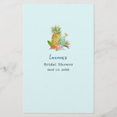 熱帯ドリンクブライダルシャワーゲーム (裏面)