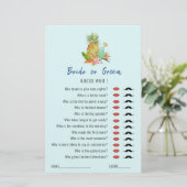 熱帯ドリンクブライダルシャワーゲーム (スタンド正面)