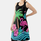 熱帯ネオンフラミンゴ エプロン (インサイチュ)