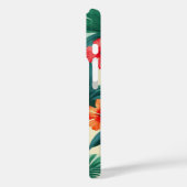 熱帯ハイビスカスとパーム離れのパターン Case-Mate iPhoneケース (裏面 / 左)