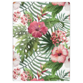 熱帯ハイビスカスによっては群葉パターンが開花します クリップボード (裏面)