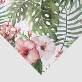 熱帯ハイビスカスによっては群葉パターンが開花します 薄葉紙 (詳細)