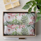 熱帯ハイビスカスによっては群葉パターンが開花します 薄葉紙 (ギフト)