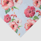 熱帯ハイビスカスのハワイの花のカスタマイズ可能 薄葉紙 (詳細)