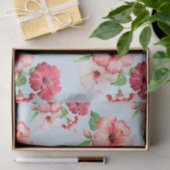 熱帯ハイビスカスのハワイの花のカスタマイズ可能 薄葉紙 (ギフト)