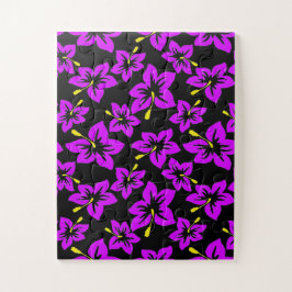 熱帯ハイビスカスの花 ジグソーパズル