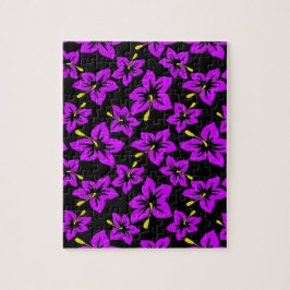 熱帯ハイビスカスの花 ジグソーパズル