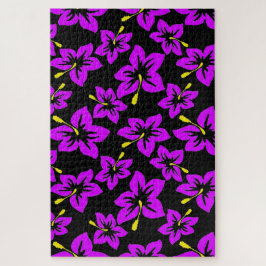 熱帯ハイビスカスの花 ジグソーパズル