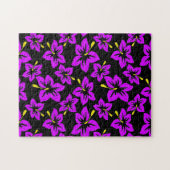 熱帯ハイビスカスの花 ジグソーパズル (横)