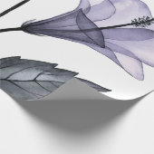 熱帯ハイビスカスの花 ラッピングペーパー (角)