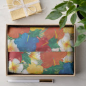 熱帯ハイビスカスの花 薄葉紙 (ギフト)